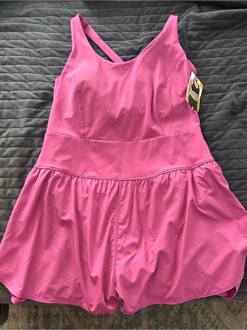 Avia Pink Athletic Romper